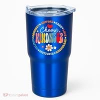 Groovy Choose Kindness Daisy Be Kind Inspirational Gift Tumbler thumb 0