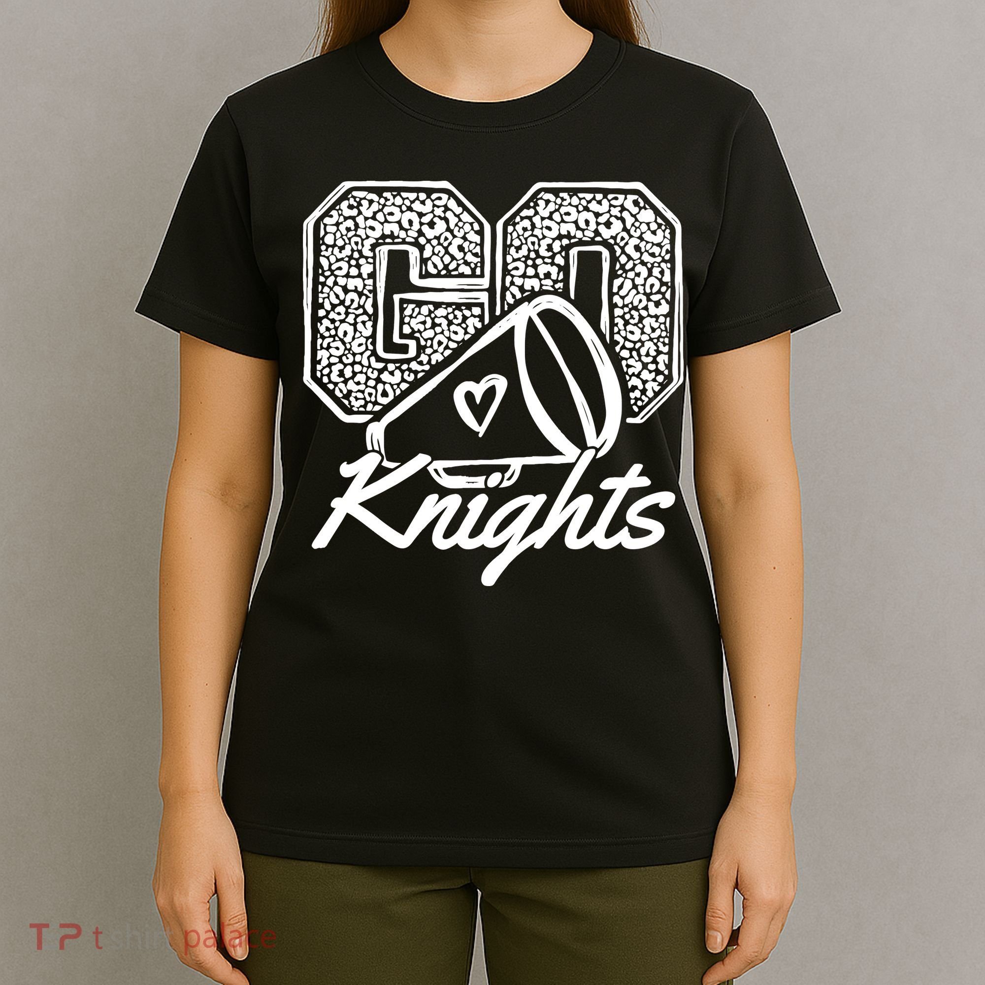 Go Cheer Knights Sports Name Gifts Boy Girl T-Shirt
