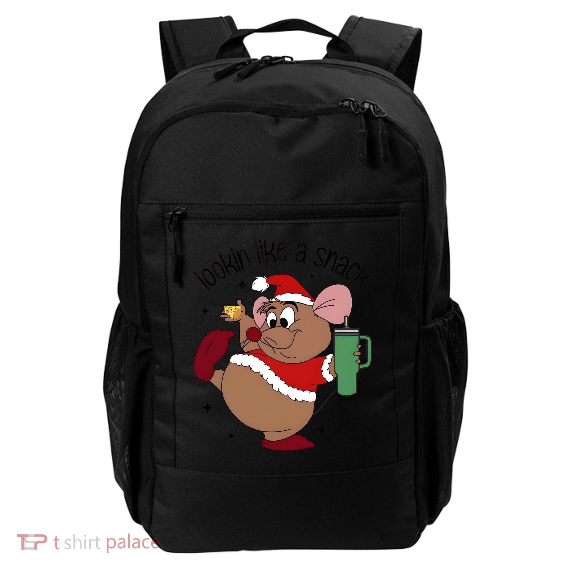 Gus Christmas Looking Like A Snack Cute Mouse Backpack