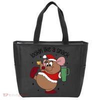 Gus Christmas Looking Like A Snack Cute Mouse Tote Bag thumb 0