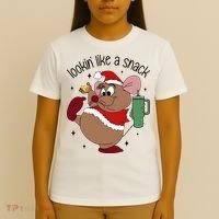 Gus Christmas Looking Like A Snack Cute Mouse T-Shirt thumb 4