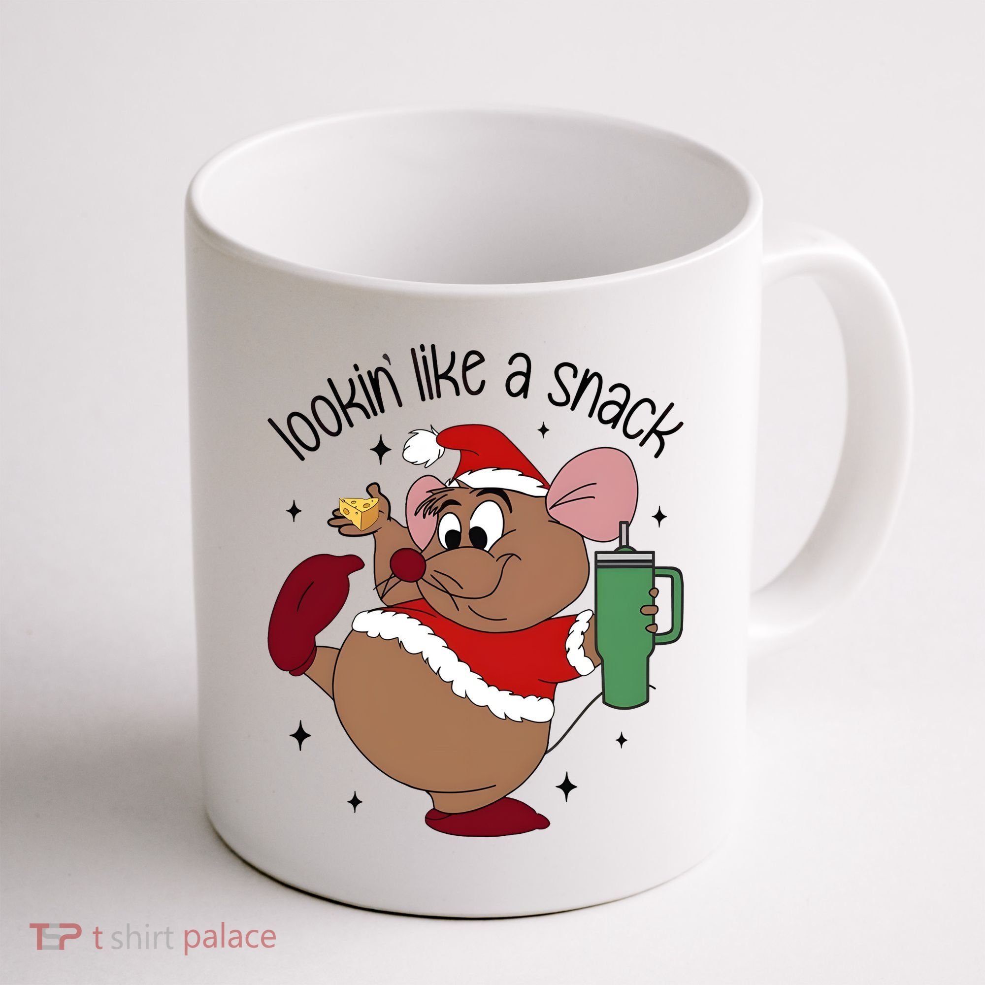 Gus Christmas Looking Like A Snack Cute Mouse Coffee Mug