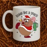 Gus Christmas Looking Like A Snack Cute Mouse Coffee Mug thumb 2