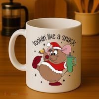 Gus Christmas Looking Like A Snack Cute Mouse Coffee Mug thumb 4