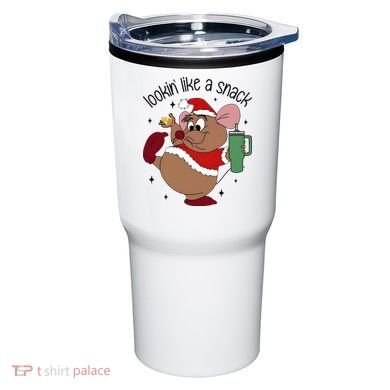Gus Christmas Looking Like A Snack Cute Mouse Tumbler
