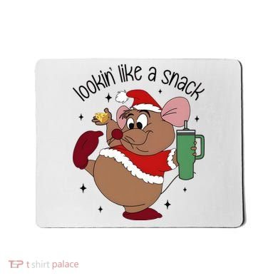 Gus Christmas Looking Like A Snack Cute Mouse Mousepad