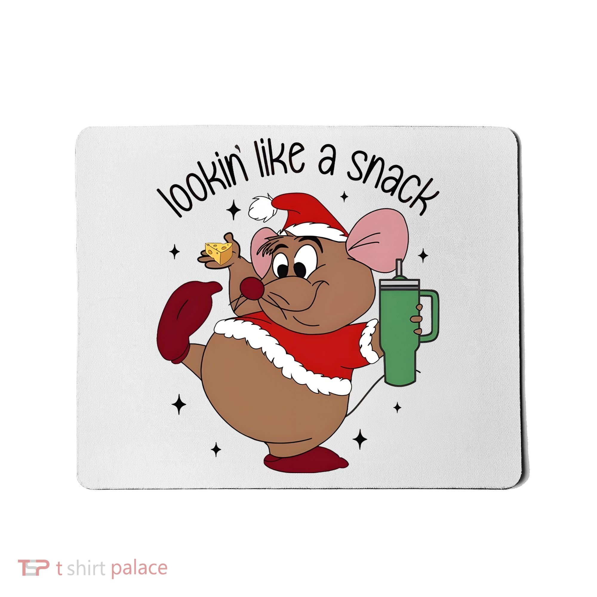 Gus Christmas Looking Like A Snack Cute Mouse Mousepad