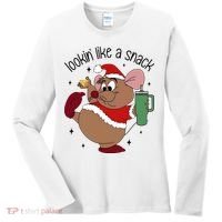 Gus Christmas Looking Like A Snack Cute Mouse Women's Long Sleeve Shirt thumb 0