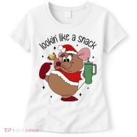 Gus Christmas Looking Like A Snack Cute Mouse Women's T-Shirt thumb 0