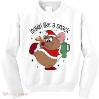 Gus Christmas Looking Like A Snack Cute Mouse Kids Sweatshirt thumb 0