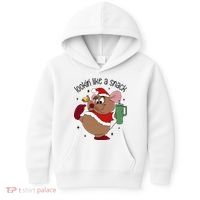 Gus Christmas Looking Like A Snack Cute Mouse Kids Hoodie thumb 0