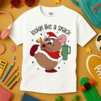 Gus Christmas Looking Like A Snack Cute Mouse Kids T-Shirt thumb 3