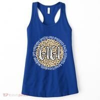 Gigi Cheetah Leopard Print Circle Love Patience Black Gift Women's Tank Top thumb 0