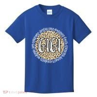 Gigi Cheetah Leopard Print Circle Love Patience Black Gift Kids T-Shirt thumb 0