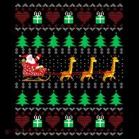 Giraffe Christmas Light Ugly Sweater Giraffe Lover Xmas Gift Coffee Mug thumb 5