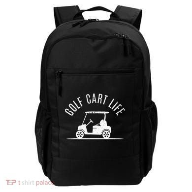 Golf Cart Life Funny Golf Backpack