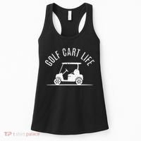Golf Cart Life Funny Golf Women's Tank Top thumb 0