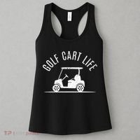 Golf Cart Life Funny Golf Women's Tank Top thumb 3