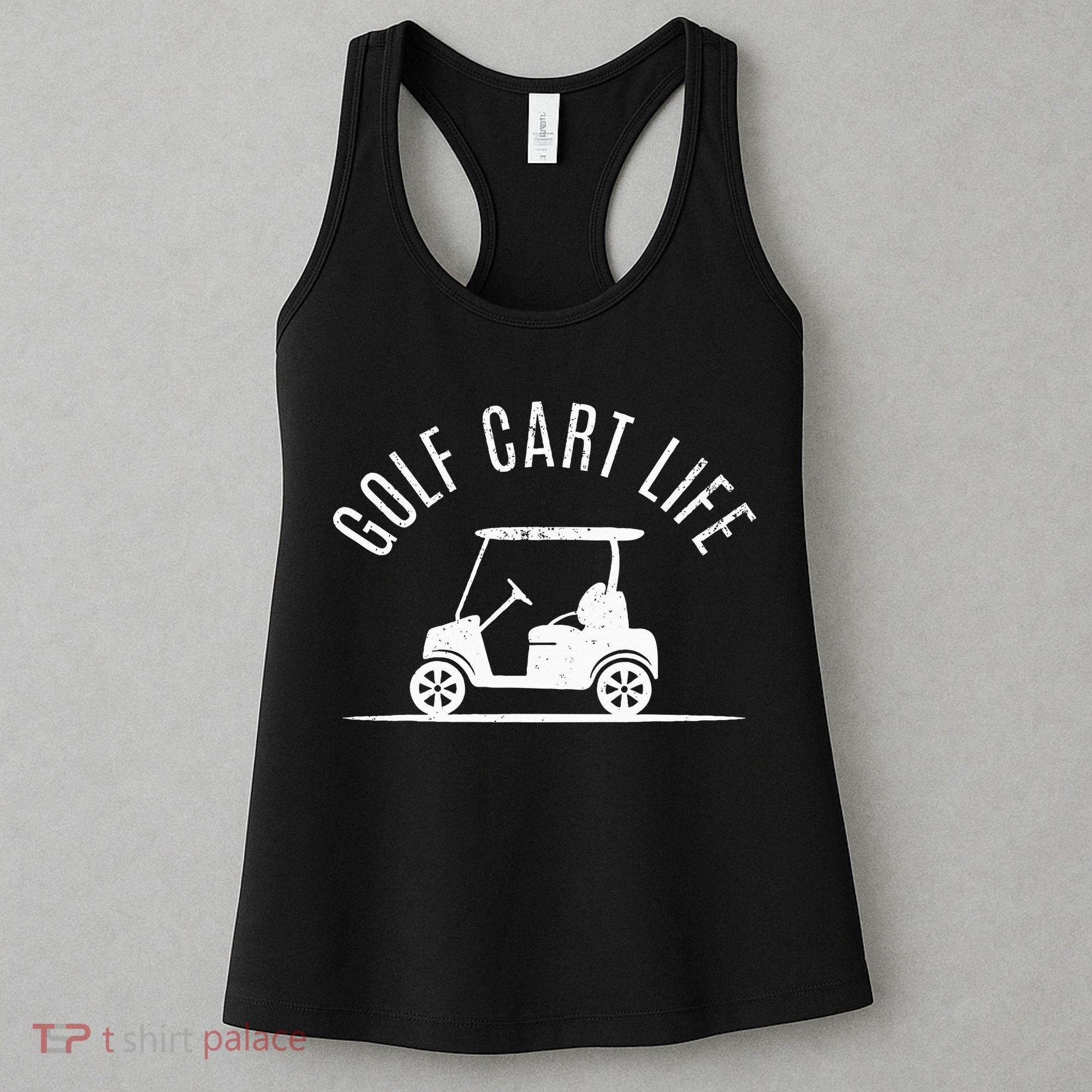 Golf Cart Life Funny Golf Women's Tank Top