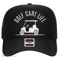 Golf Cart Life Funny Golf Hat thumb 0