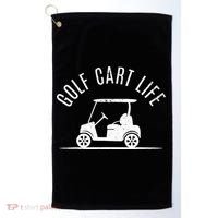Golf Cart Life Funny Golf Golf Towel thumb 0