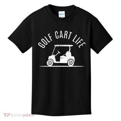 Golf Cart Life Funny Golf Kids T-Shirt
