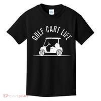 Golf Cart Life Funny Golf Kids T-Shirt thumb 0