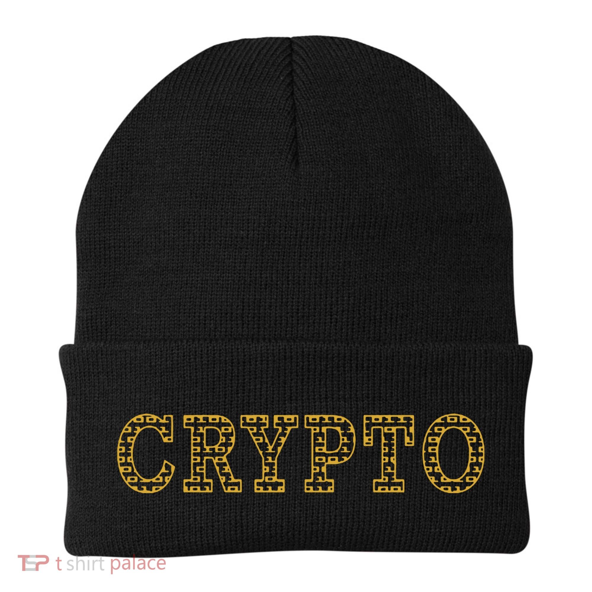 Golden Crypto Logo Limited Edition Beanie