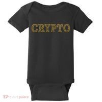 Golden Crypto Logo Limited Edition Baby Bodysuit thumb 0