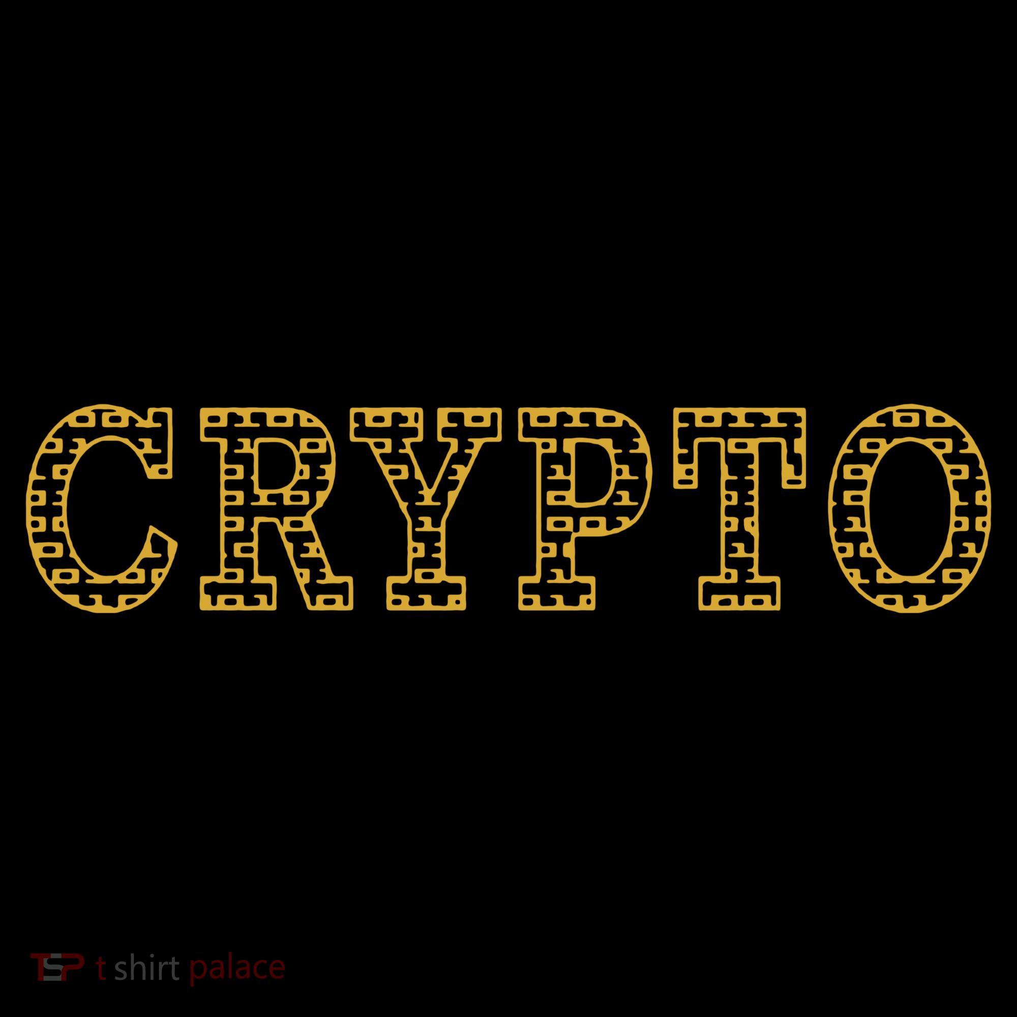 Golden Crypto Logo Limited Edition Kids Sweatshirt