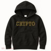 Golden Crypto Logo Limited Edition Kids Hoodie thumb 0