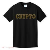 Golden Crypto Logo Limited Edition Kids T-Shirt thumb 0