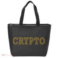 Golden Crypto Logo Limited Edition Tote Bag thumb 0