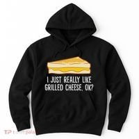 Grilled Cheese Lover I Just Really Like Grilled Cheese Hoodie thumb 0