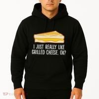 Grilled Cheese Lover I Just Really Like Grilled Cheese Hoodie thumb 2