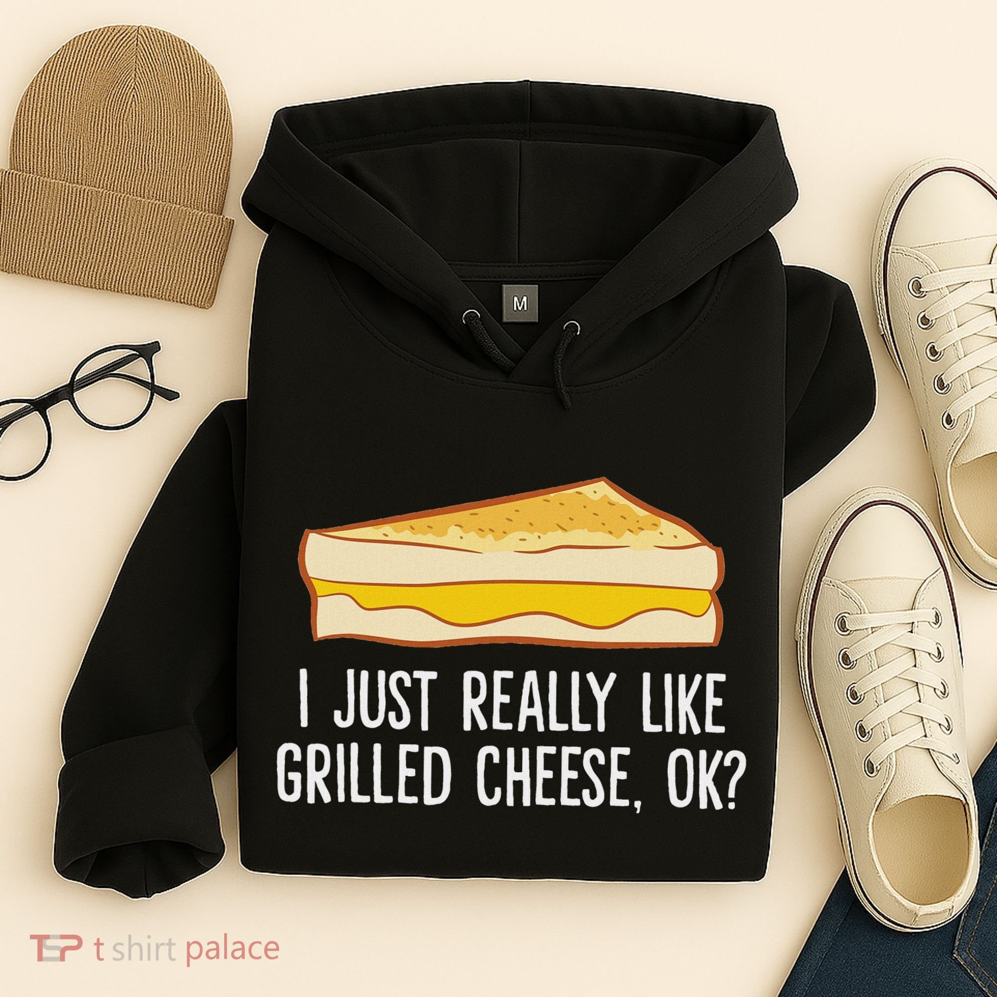 Grilled Cheese Lover I Just Really Like Grilled Cheese Hoodie
