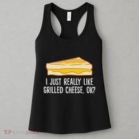 Grilled Cheese Lover I Just Really Like Grilled Cheese Women's Tank Top thumb 3