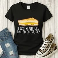 Grilled Cheese Lover I Just Really Like Grilled Cheese Women's T-Shirt thumb 3