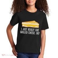 Grilled Cheese Lover I Just Really Like Grilled Cheese Kids T-Shirt thumb 2