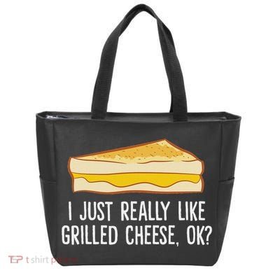 Grilled Cheese Lover I Just Really Like Grilled Cheese Tote Bag