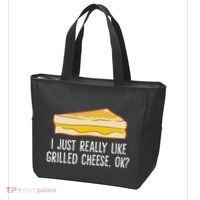 Grilled Cheese Lover I Just Really Like Grilled Cheese Tote Bag thumb 3