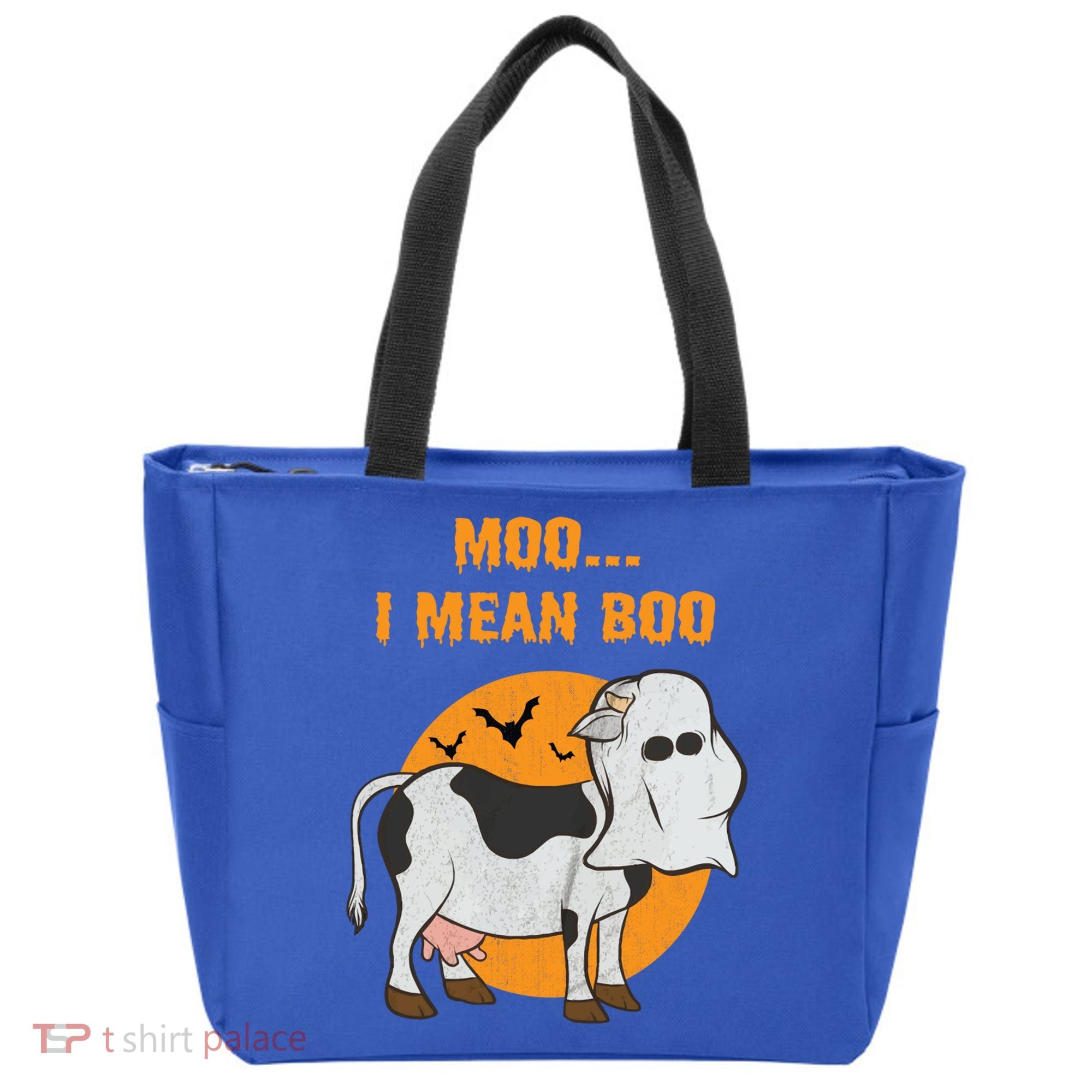 Ghost Cow Moo I Mean Boo Gift Tote Bag