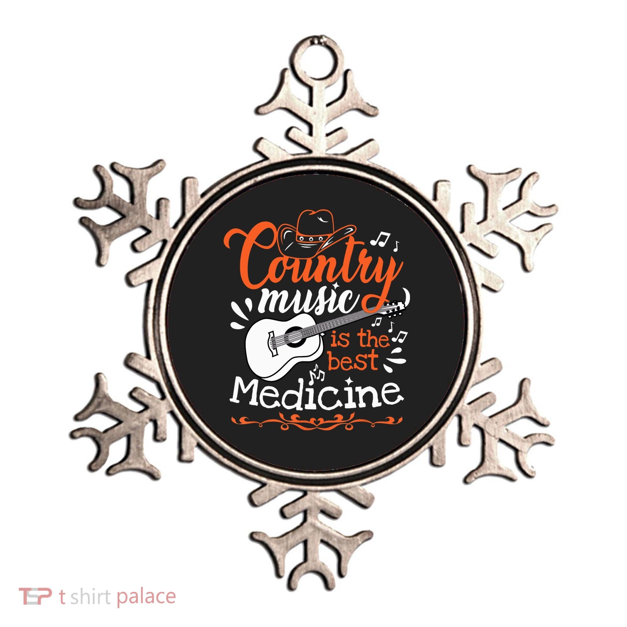 Guitar Country Music Lover Ornament