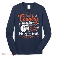 Guitar Country Music Lover Long Sleeve Shirt thumb 0