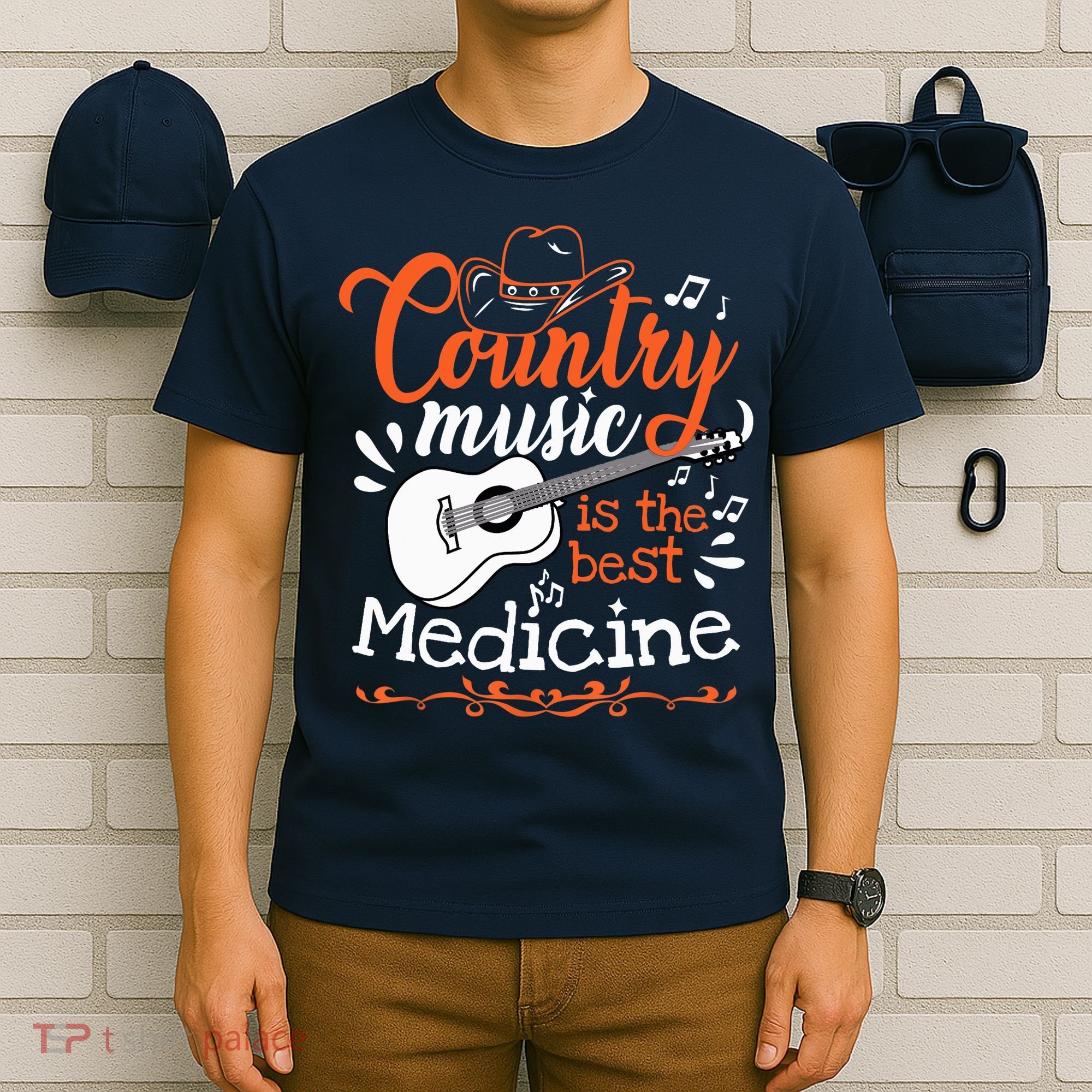 Guitar Country Music Lover T-Shirt