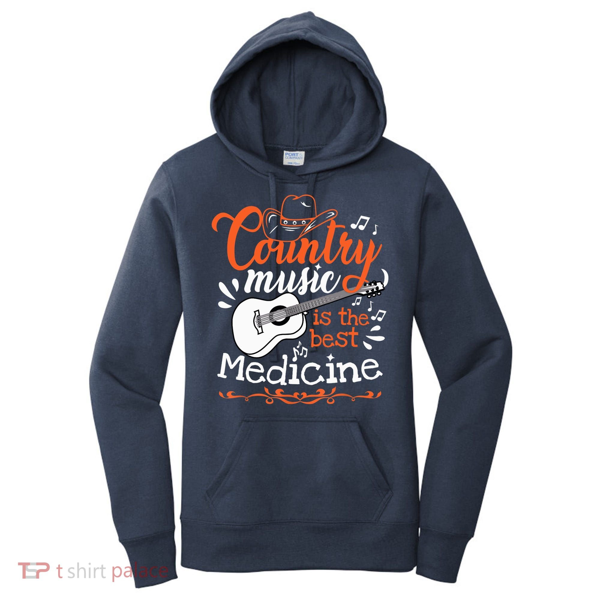 Guitar Country Music Lover Women's Hoodie