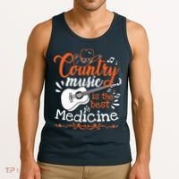 Guitar Country Music Lover Tank Top thumb 3