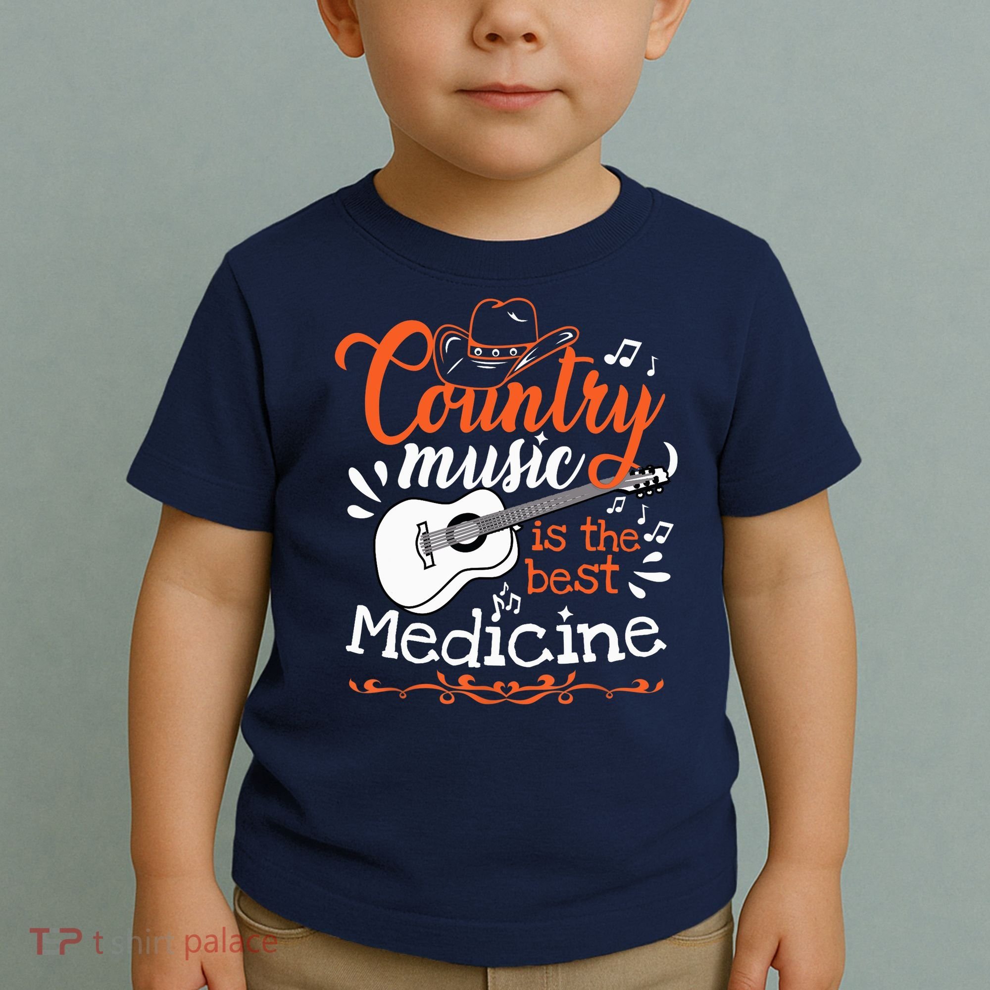 Guitar Country Music Lover Toddler T-Shirt