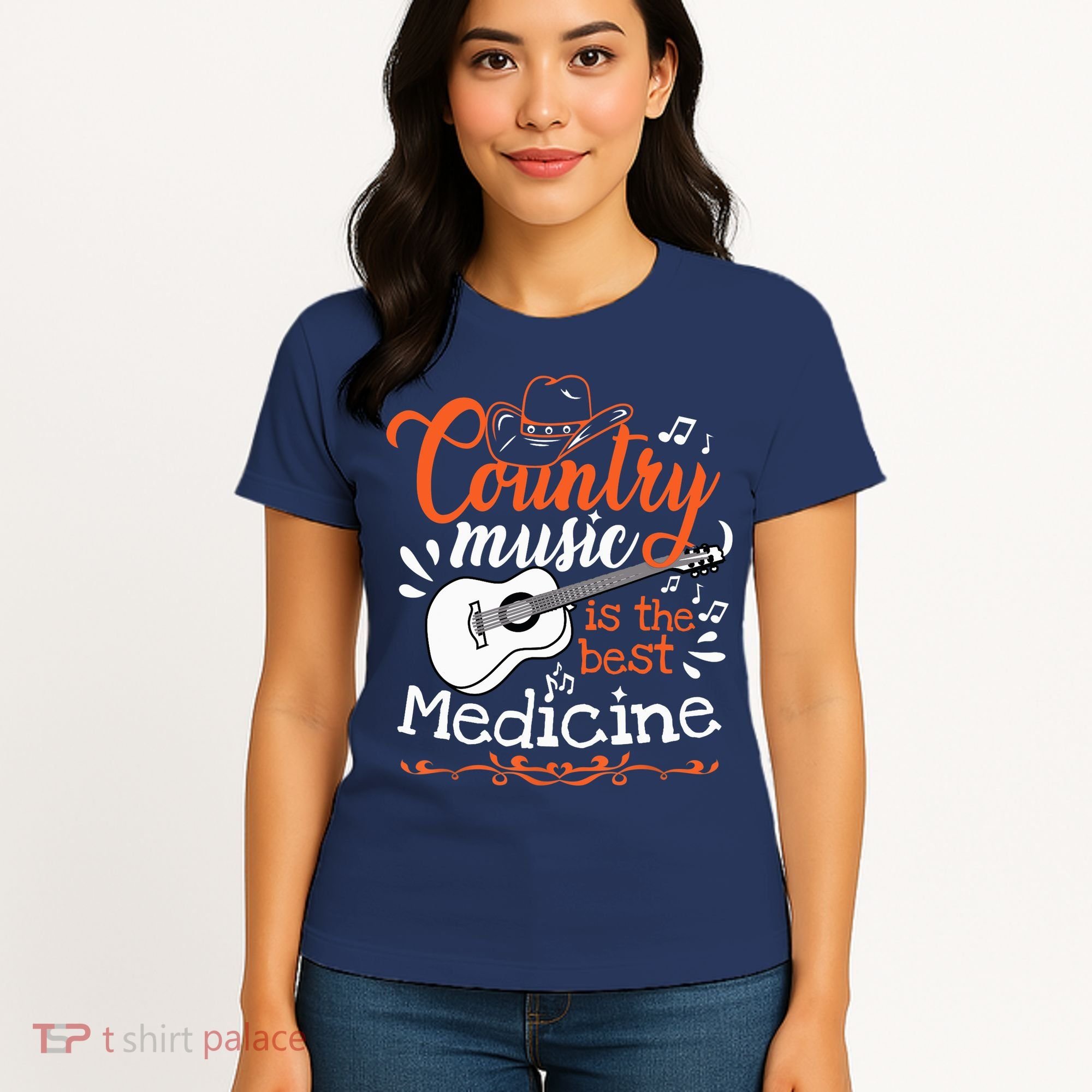 Guitar Country Music Lover Women's T-Shirt