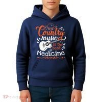 Guitar Country Music Lover Kids Hoodie thumb 4